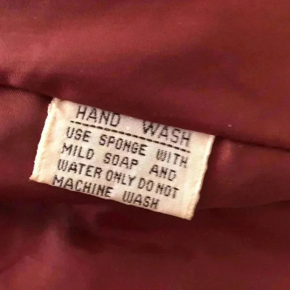 Vintage Gerda for Partners 3 reddish brown Vinyl coat with tie at waist. Size L - Picture 14 of 16